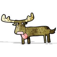cartoon stag N8