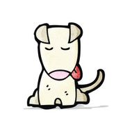 carton little dog