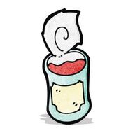Canned Food Cartoon N2