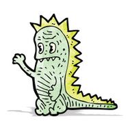 cartoon dinosaur N26