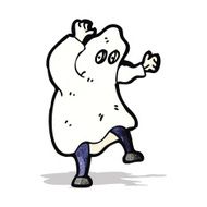 cartoon halloween ghost costume N2
