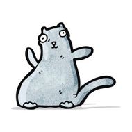 Cartoon Cat N127