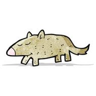 cartoon little dog N25