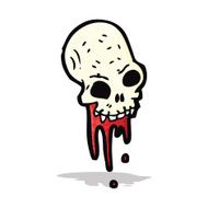 Cartoon Skull N26