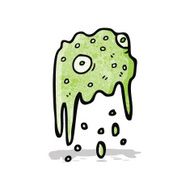 cartoon slime monster N2