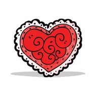 cartoon heart symbol N3