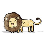 Cartoon Lion N59