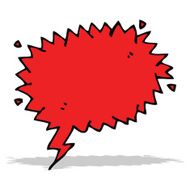 Cartoon Speech Bubble N14