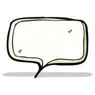 Cartoon Speech Bubble N15