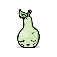 Cartoon Pear N14