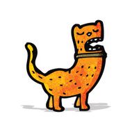 funny cartoon cat N63