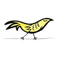 cartoon yellow bird N2
