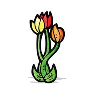Cartoon Flowers N26
