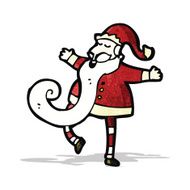 Cartoon Santa Claus N119