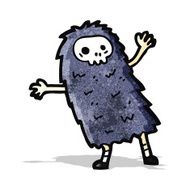 Cartoon monster N36