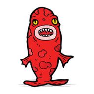 Cartoon Piranha N10