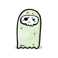 floating ghost cartoon N2