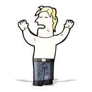 cartoon talking man N16