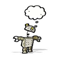 Cartoon Robot N61