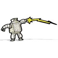 Cartoon Robot N62