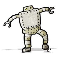 Cartoon Robot N63