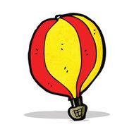 cartoon hot air balloon N4
