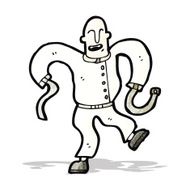 cartoon insane man N2