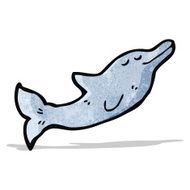 Cartoon Dolphin N12