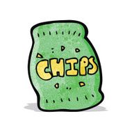 Cartoon Potato Chips N7