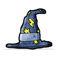 cartoon magic wizard hat N2