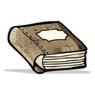 cartoon old book N3