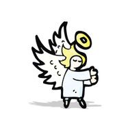 Cartoon little angel N4
