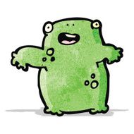 Cartoon Frog N49