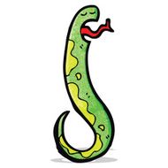 Cartoon Snake N75