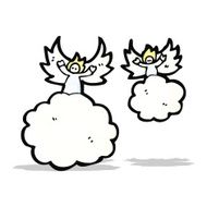cartoon angels in heaven N4