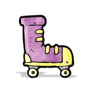 cartoon roller boot N4