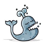 Cartoon Whale N29