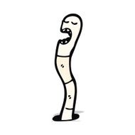 Cartoon Worm N31