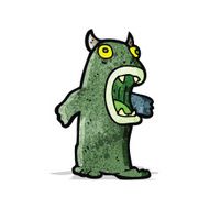 Cartoon monster N42