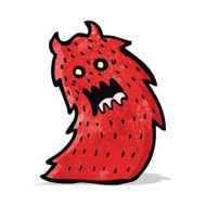 cartoon scary monster N4