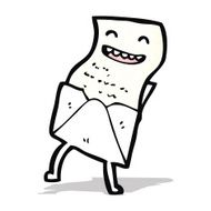 letter cartoon character N2
