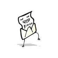 letter cartoon character N7