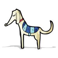 cartoon greyhound
