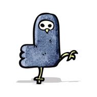 spooky halloween crow cartoon N2