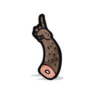 Cartoon Severed Arm N5