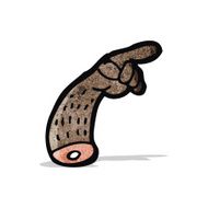 Cartoon Severed Arm N6