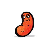 Baked Bean Cartoon Character N2