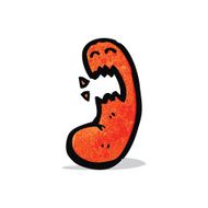 Baked Bean Cartoon Character N4