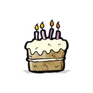 Cartoon Birthday Cake N37