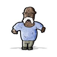 Cartoon Man With Mustache N11